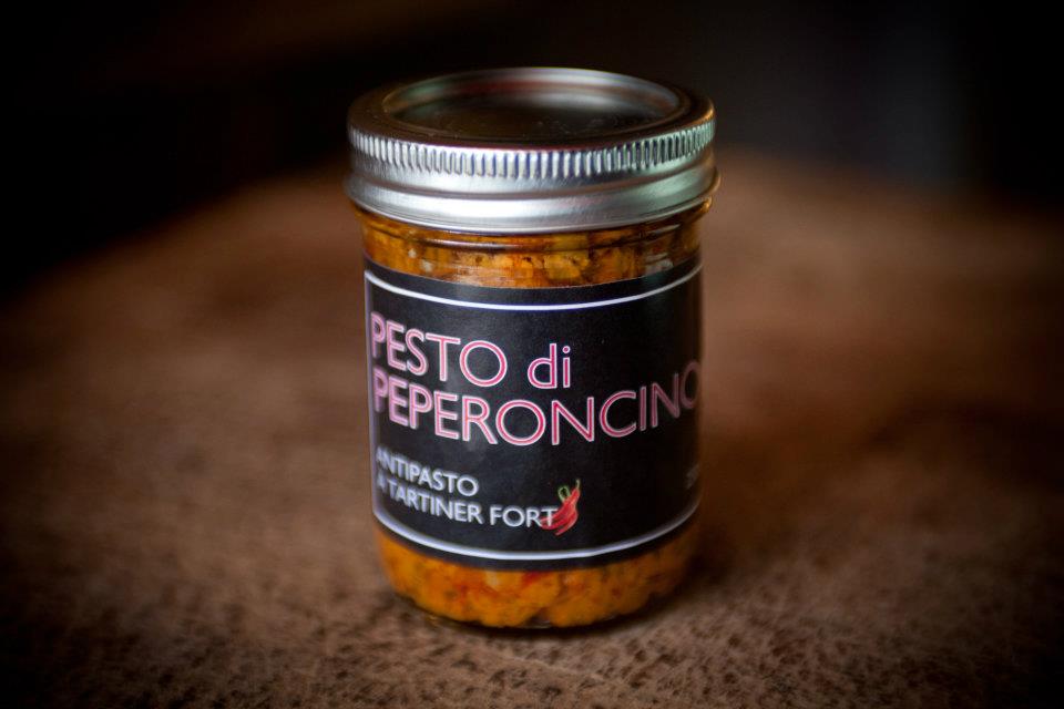 Pesto Di Peperoncino, amtopasto à tartiner fort